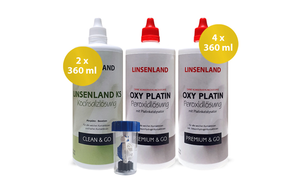 Linsenland Peroxid Doppelpack (2 x Multipack)